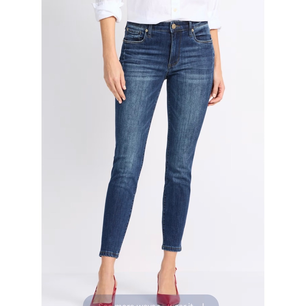 STS‎ Jeans Size 30 Blue Ellie High Rise Ankle Skinny Jeans Dark Wash Denim 💙💙